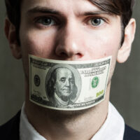 Portrait,Of,Handsome,Young,Beautiful,Man,With,Plastered,Bills,Mouth.