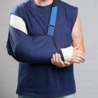 Man,With,A,Plaster.,Broken,Arm,,Shoulder.,Injury